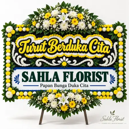 Papan Bunga Duka Lampung